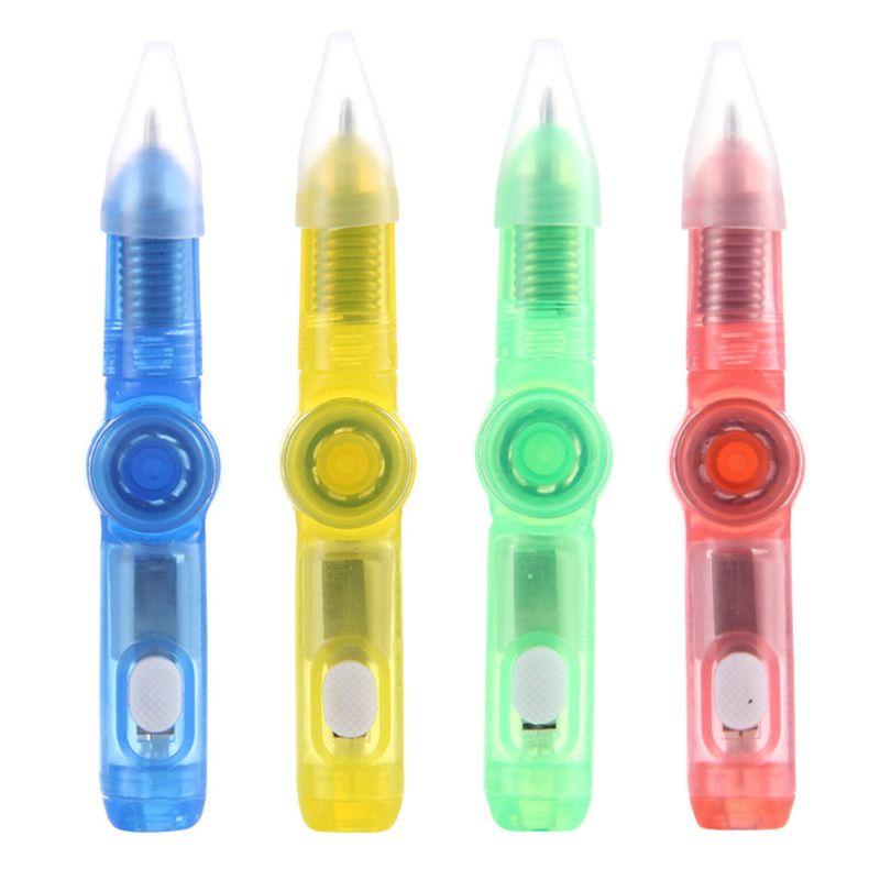 LED Flashing Blinking Spinner Pen