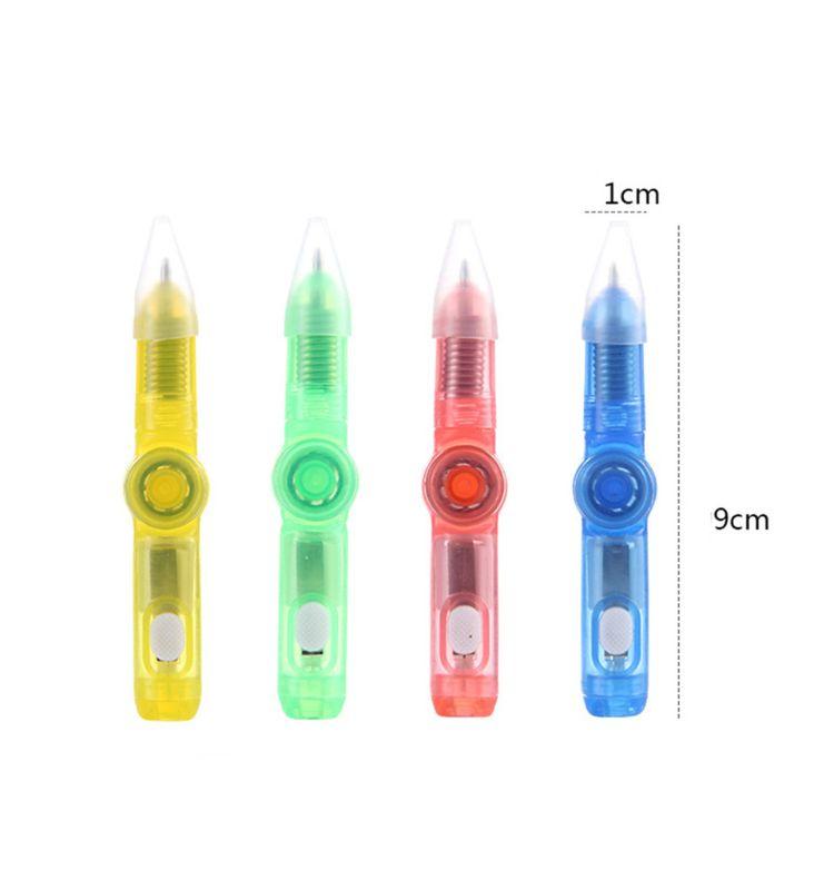 LED Flashing Blinking Spinner Pen