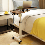 Wheeled Mobile Adjustable Overbed Rolling Laptop Table