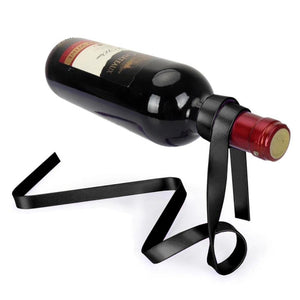 Creative Magic Ribbon Wine Bottle Holder Rack Stand