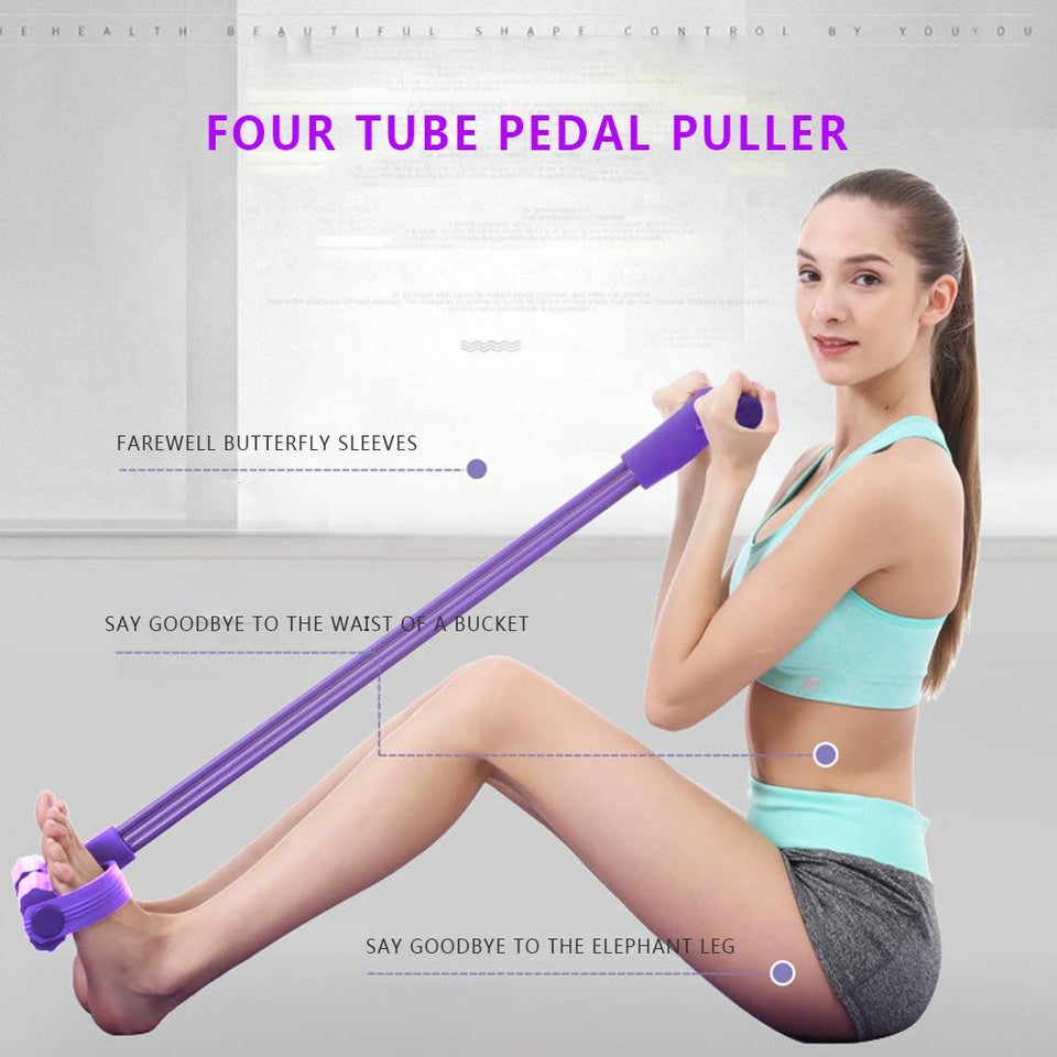 Shaping Exerciser Pedal Puller Pedal Pull Rope Resistance Movement  Equipment 