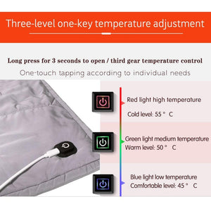 Adjustable Portable Thermal Heating Vest Blanket