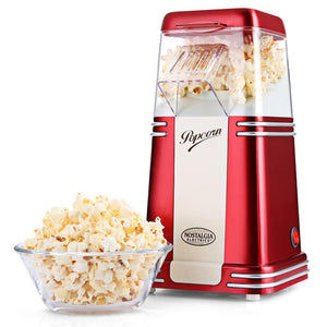 Best Nostalgia Vintage Hot Air Popcorn Machine