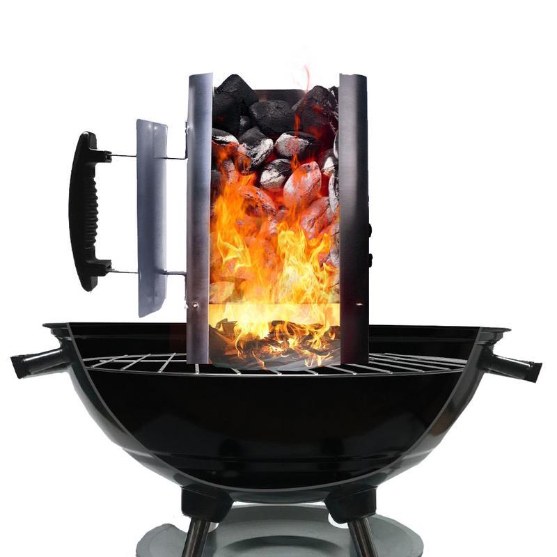 Fire Starter Charcoal Chimney Igniter Bucket