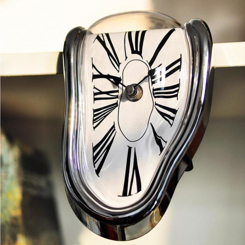 Distorted Melting Dali Clock