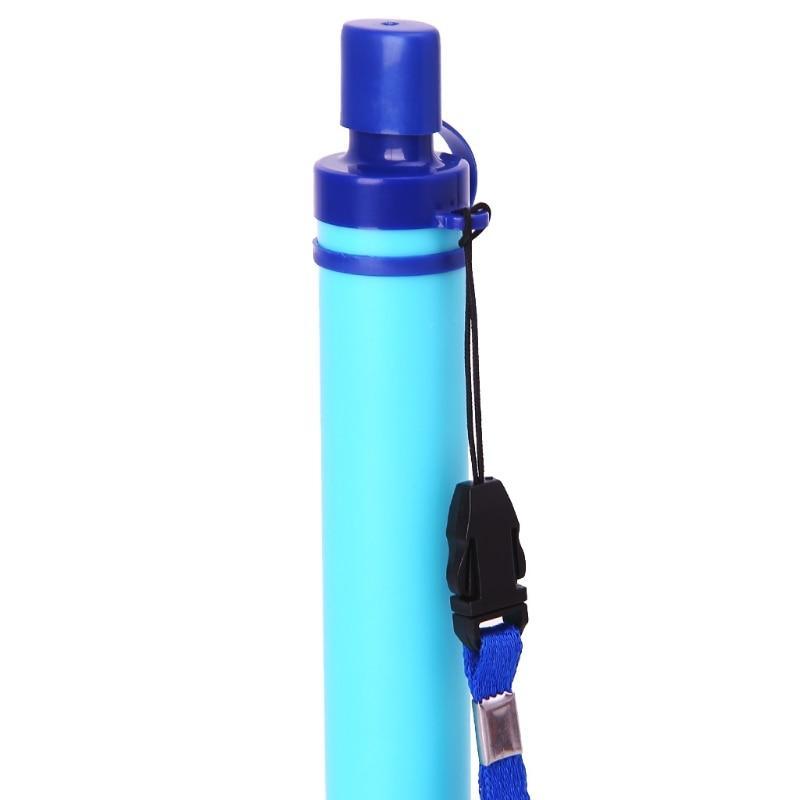 Personal Outdoor Survival Water Filtration System Purifier Straw