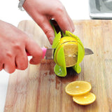 Fruit & Veggie Lemon Onion Tomato Holder/Slicer