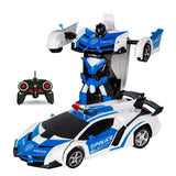 Top RC Robot Car Transformer Toy