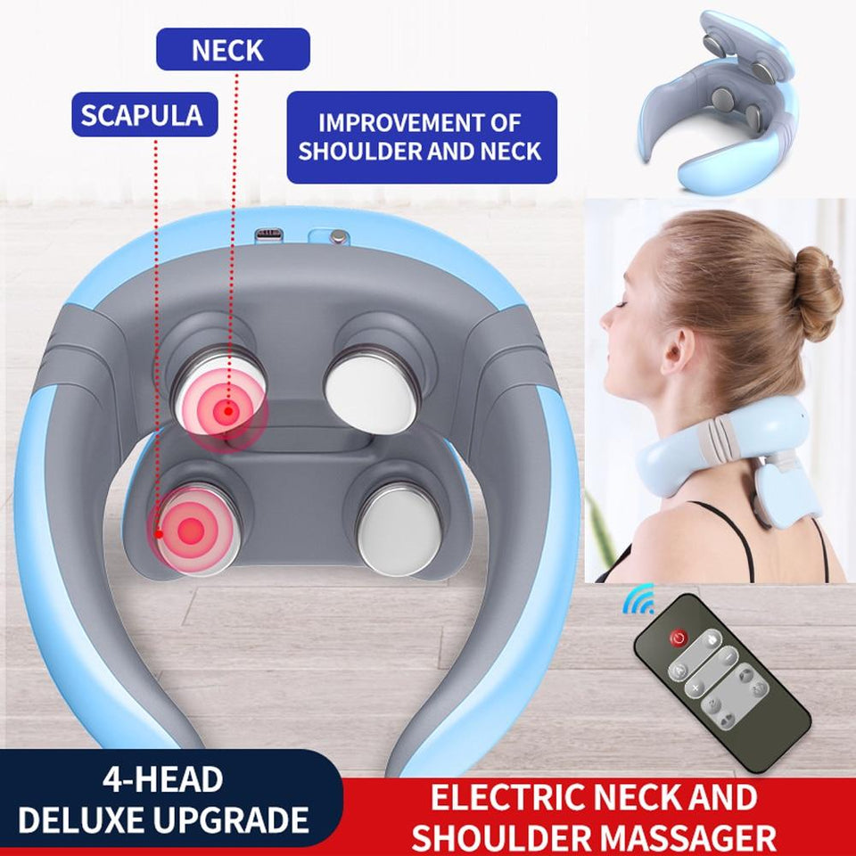 Best Electric Heated Pulse Neck Massager
