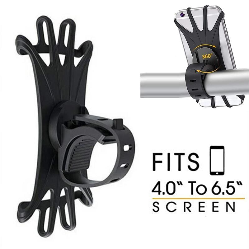 Best 360 Adjustable Strap-On Bike Phone Mount