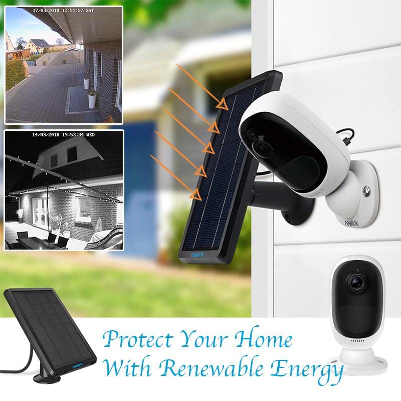 Solar Powered Wireless Surveillance Camera
