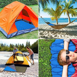 Best Folding Outdoor Inflatable Nylon Sleeping Pad Cushions