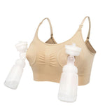 Hands-Free Breast Milk Pump Holder Bra