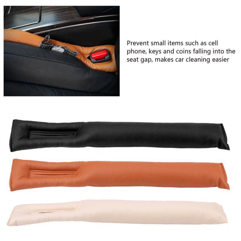 2x Perfect Fit Leather Car Seat Seam Gap Fillers Candy Coin Drop Stop