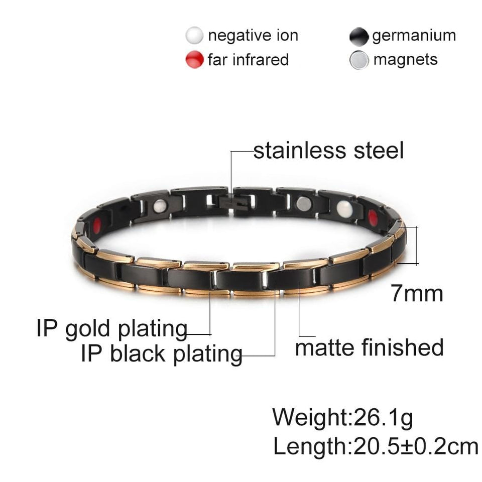 Magnetic Therapy Energy Bracelet (Thin)