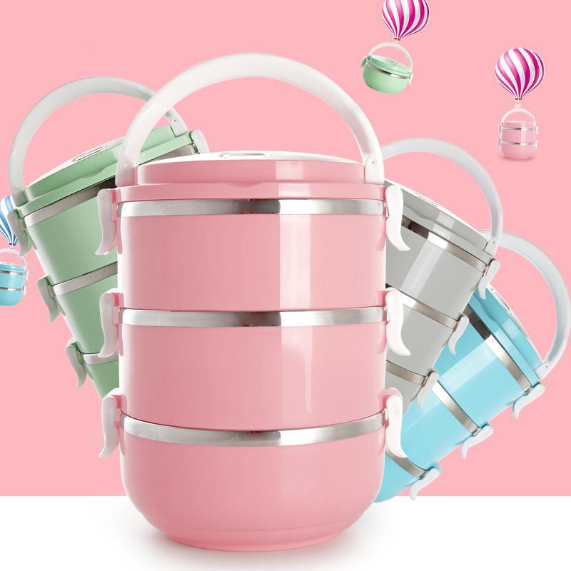 Stackable Stainless Steel Lunch Box