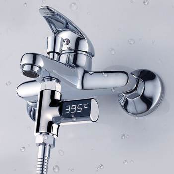 Digital Self-Powered Thermostat Shower Thermometer