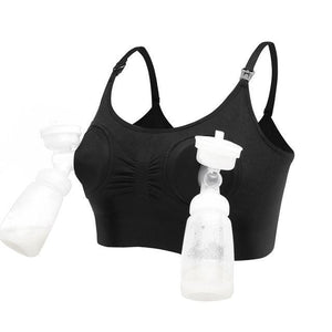 Hands-Free Breast Milk Pump Holder Bra