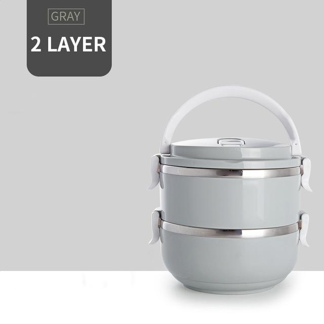 Stackable Stainless Steel Lunch Box