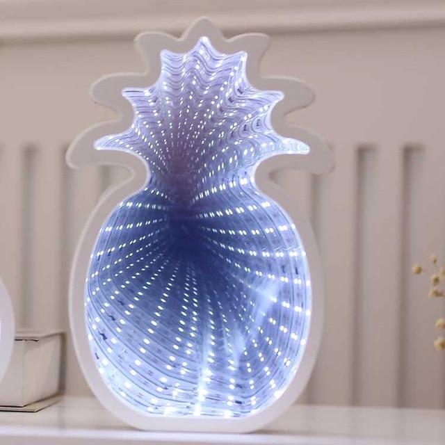 LED 3D Mirror Decorative Tunnel Lighting
