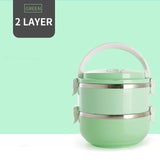 Stackable Stainless Steel Lunch Box