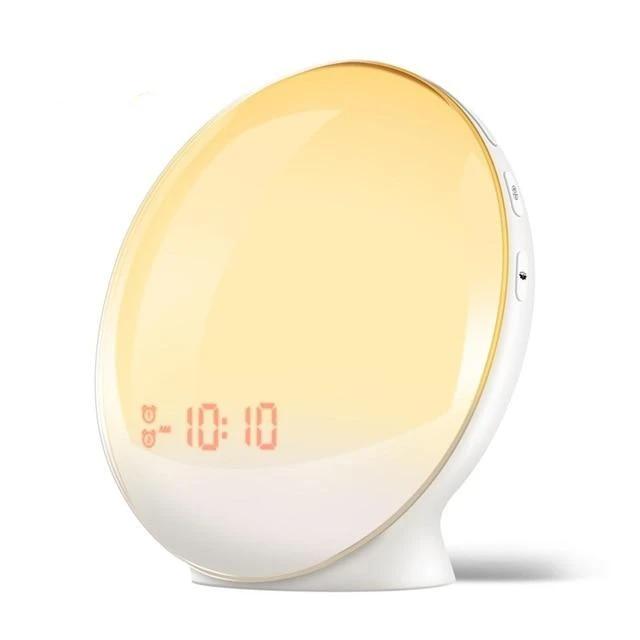 Smart Wake-Up Sunrise Light Alarm Clock – Laxium