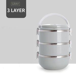 Stackable Stainless Steel Lunch Box