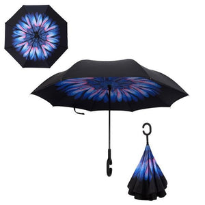 Best Automatic Windproof Inverted Umbrella 