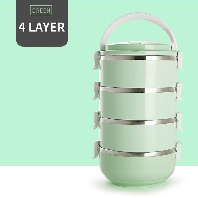 Stackable Stainless Steel Lunch Box