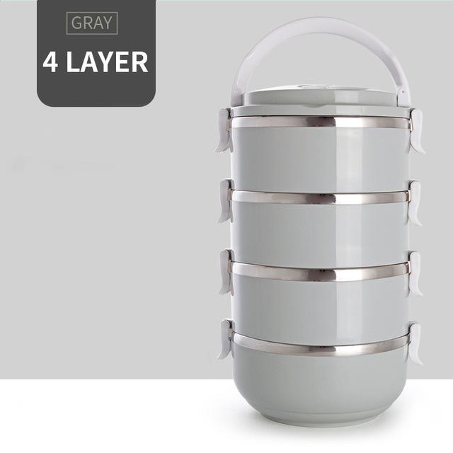 Stackable Stainless Steel Lunch Box