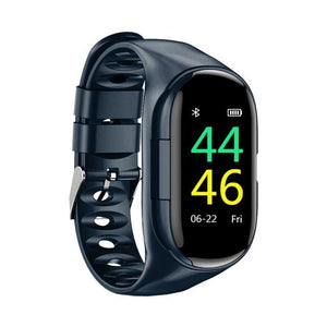 2-in-1 AI Fitness Bluetooth Earbud Smartwatch