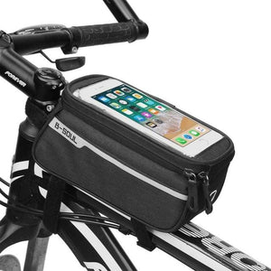 Waterproof Phone Mount Storage Bicycle Bag